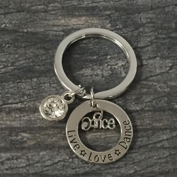 Live Love Dance Keychain - Sportybella