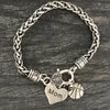 Basketball Mom Charm Bracelet - Sportybella