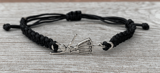 Dance Rope Bracelet in Black Color