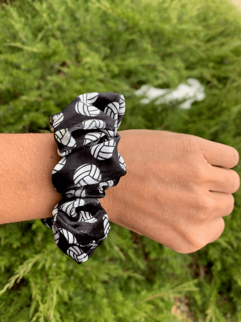 Volleyball Premium Velvet Scrunchie