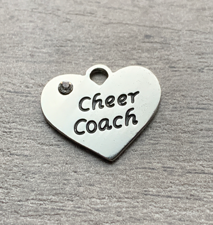 Cheer Coach Charm
