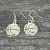 Basketball Charm Dangle Earrings - Sportybella