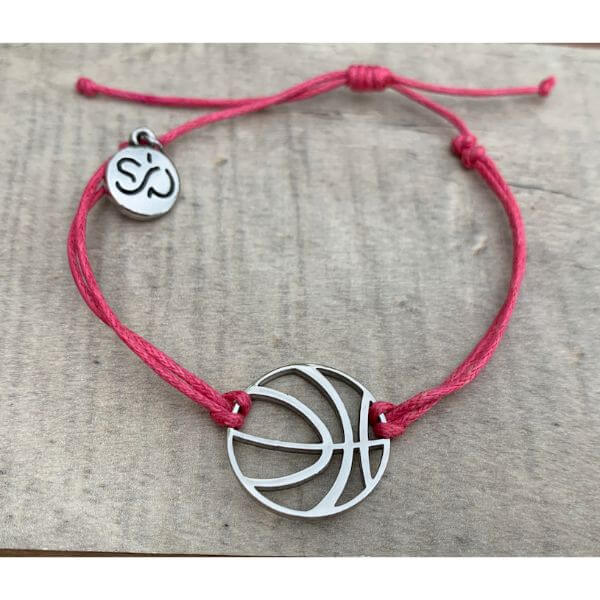 Basketball Rope Bracelet - Pick Color