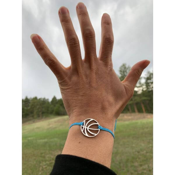 Basketball Rope Bracelet - Pick Color