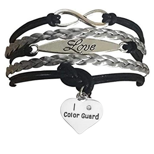 Color Guard Infinity Love Bracelet