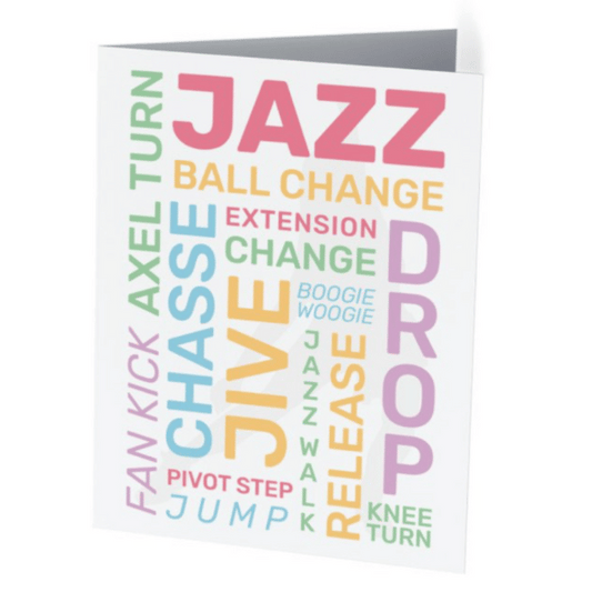 Jazz Dancer Card