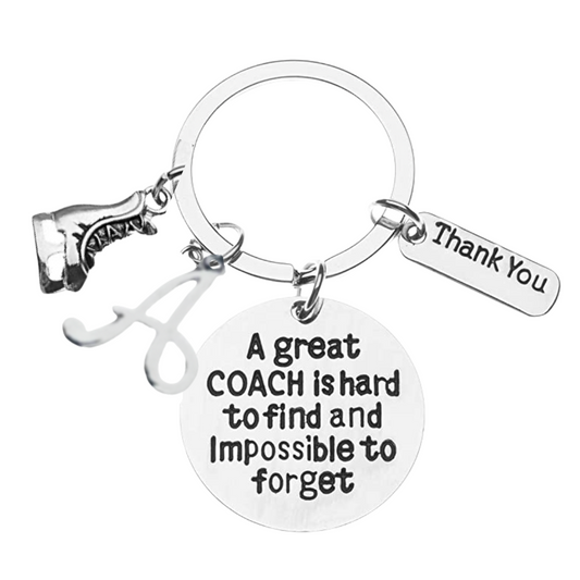 Personalized Figure Skating Coach is Hard to Find Keychain
