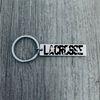 Boys Lacrosse Bar Keychain
