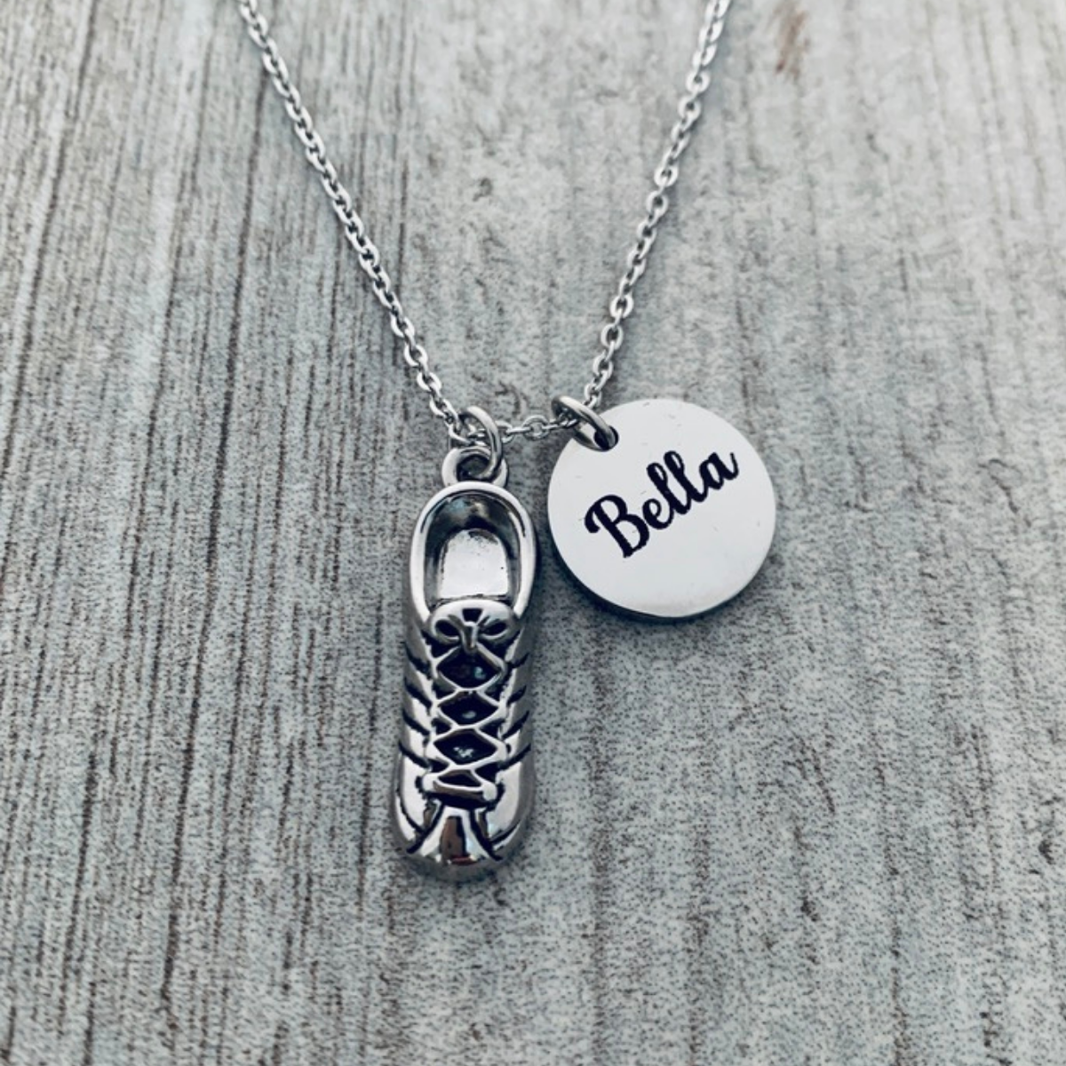 Engraved Runner Necklace