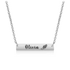 Running Track and Field Bar Necklace