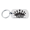 Personalized Bowling Name Keychain
