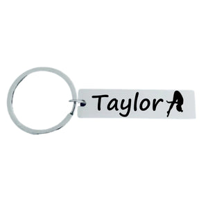 Personalized Diving Keychain
