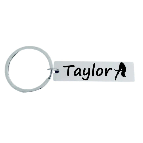 Personalized Diving Keychain