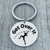 Pole Vault Keychain - Get Over It