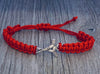 Red Ice Hockey Bracelet