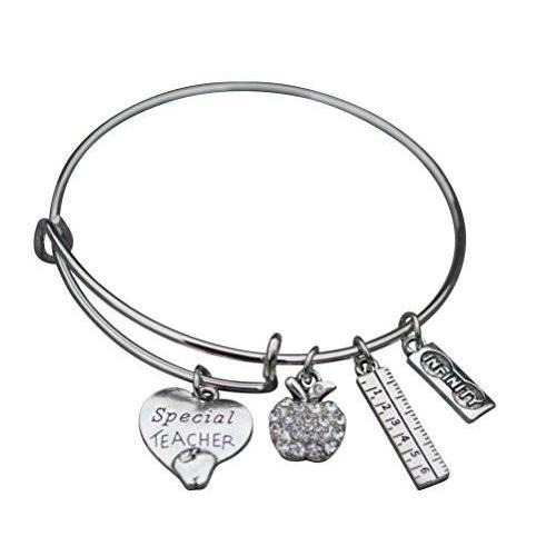 Special Teacher Bangle Bracelet - Infinity Collection