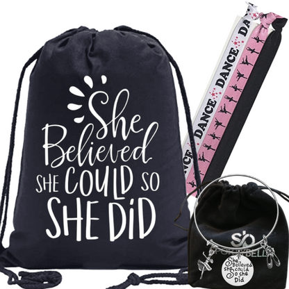 Dance Sportybag Gift Bundle- She Believed She Could