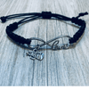 Cheer Rope Bracelet with Megaphone Charm
