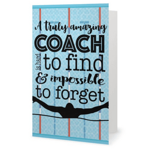 Swim Coach Card