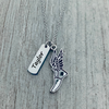 Track and Field Engraved Necklace