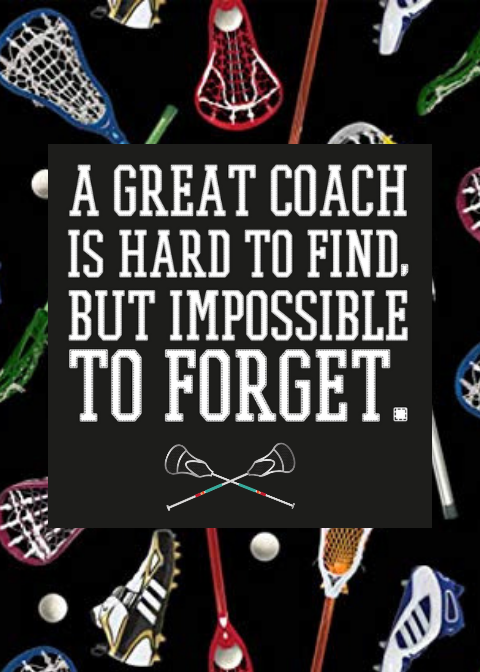 Lacrosse Coach Card