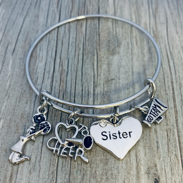 girls Cheer Sister Bracelet