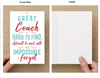 Coach Card - Sportybella
