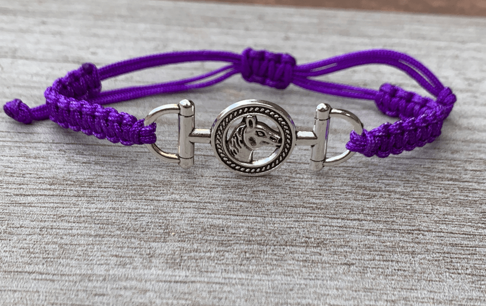 Horse Rope Bracelet - Pick Color
