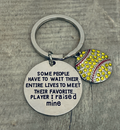 Sports Mom Keychain - Pick Sport