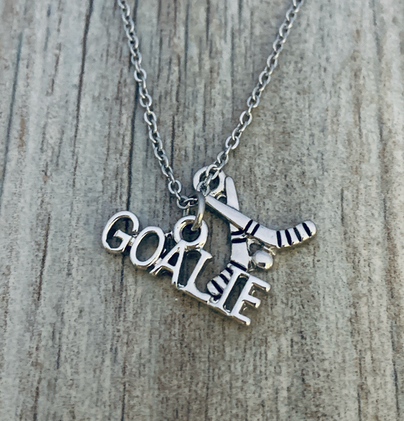 Ice Hockey Goalie Necklace