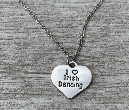 Love Irish Dance Necklace