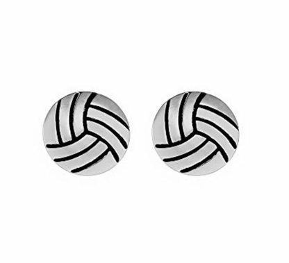 Volleyball Stud Earrings