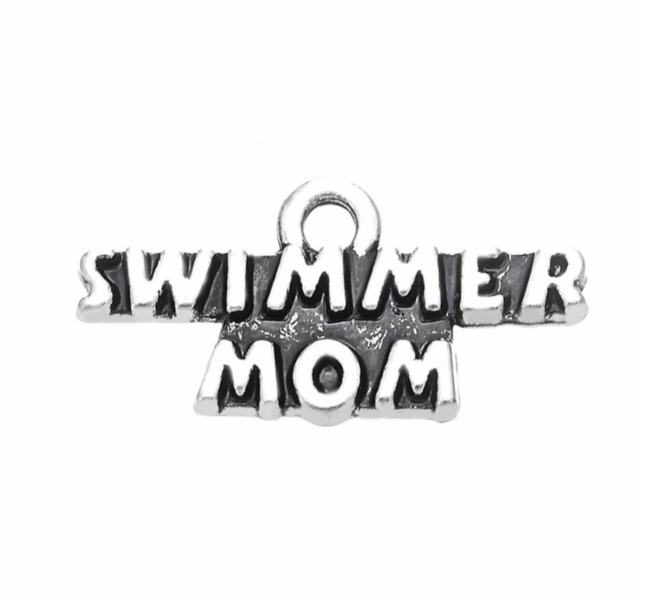 Swimmer Mom Charm