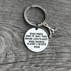 hockey mom keychain