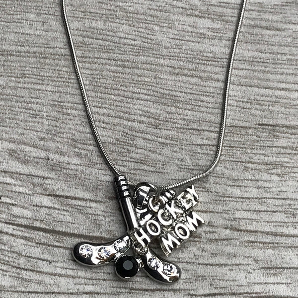 Ice Hockey Mom Necklace