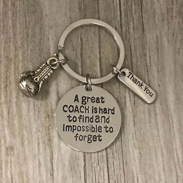 Boxing Great Coach is Hard to Find Keychain - Sportybella