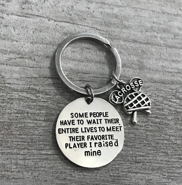 Mom dad keychain fashion