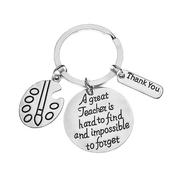 Art Teacher Keychain