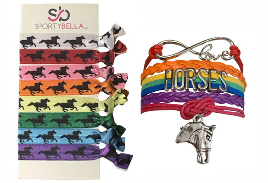 horse hair ties gift set