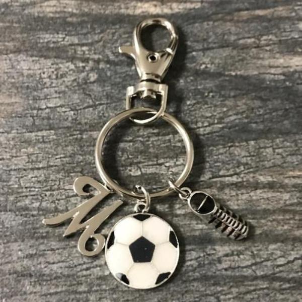 Personalized Soccer Ball & Cleat Keychain