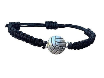 Volleyball Rope Bracelet in Black Color