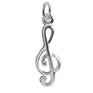 Treble Clef Music Charm