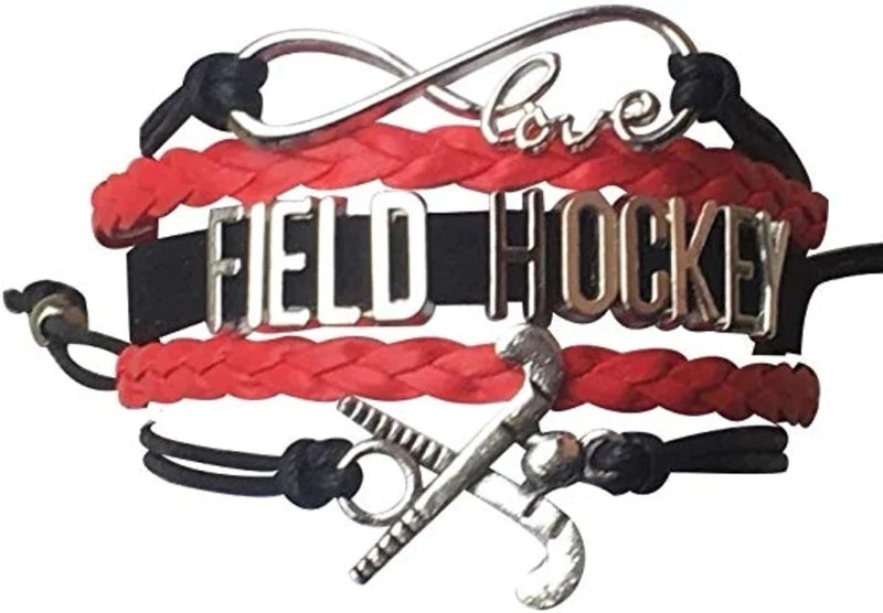 Field Hockey Infinity Bracelet-Pick Color