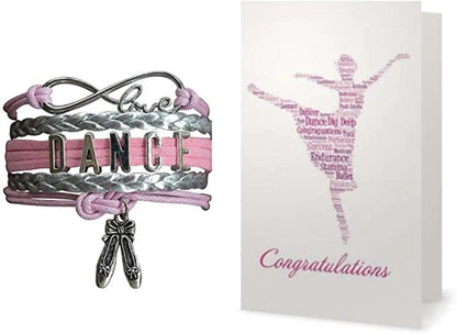 Dance Bracelet & Card Gift Set
