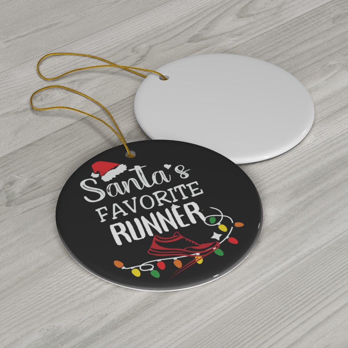 Runner Ornament, Santas Favorite Runner