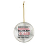 baseball ornament