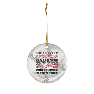baseball ornament