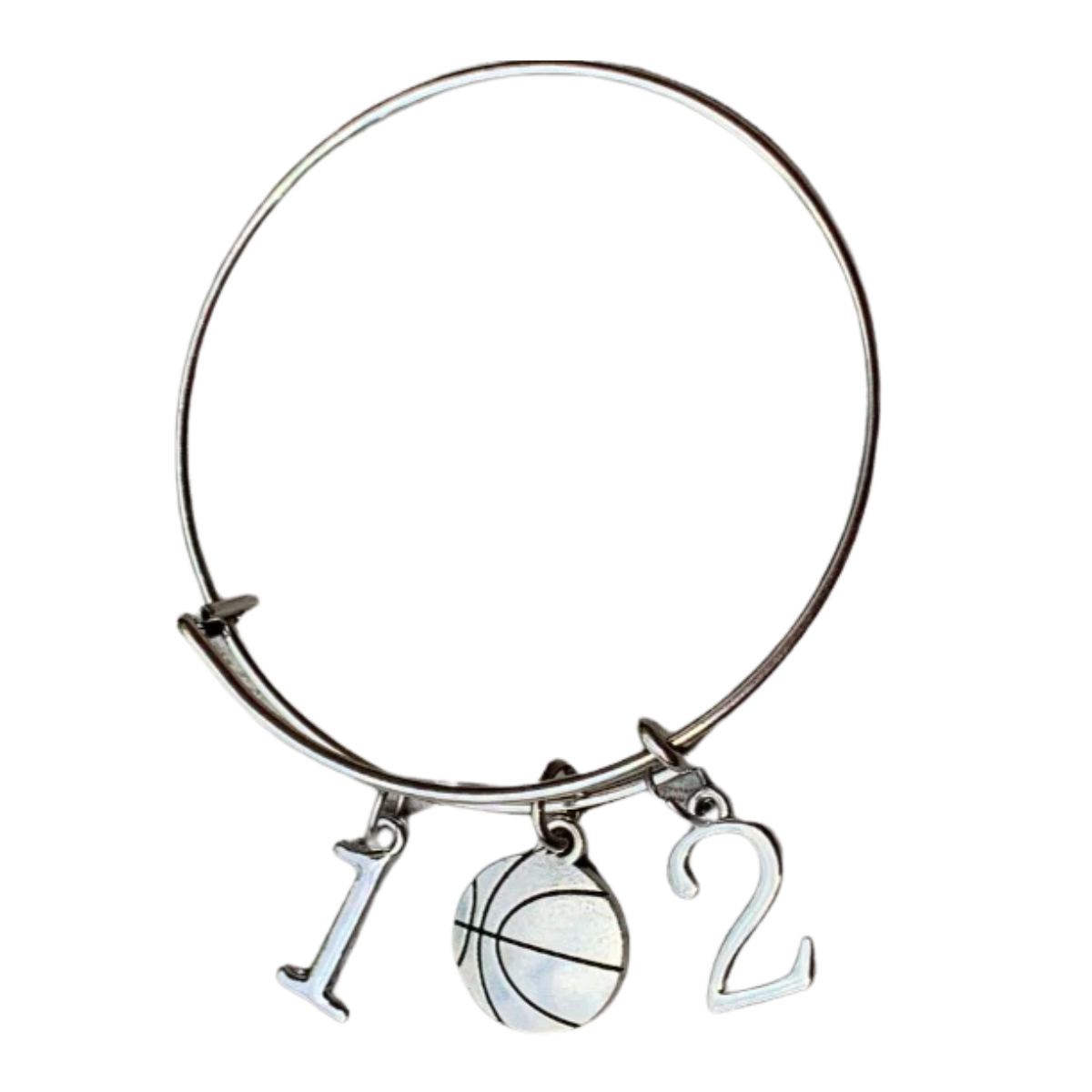 Basketball Bracelets With a Customizable Charm SportyBella