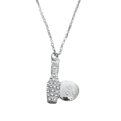 Bowling necklace with charm