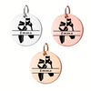 Personalized Dance Ballet Engraved Charm